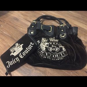 Juicy Couture purse with matching wallet